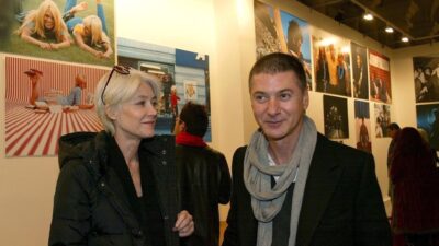 Françoise Hardy et Étienne Daho en 2002