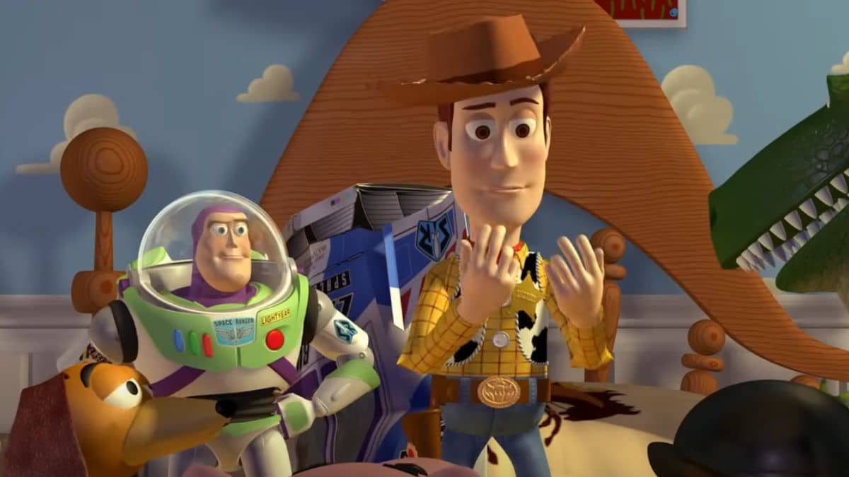 Les personnages principaux dans Toy Story 1